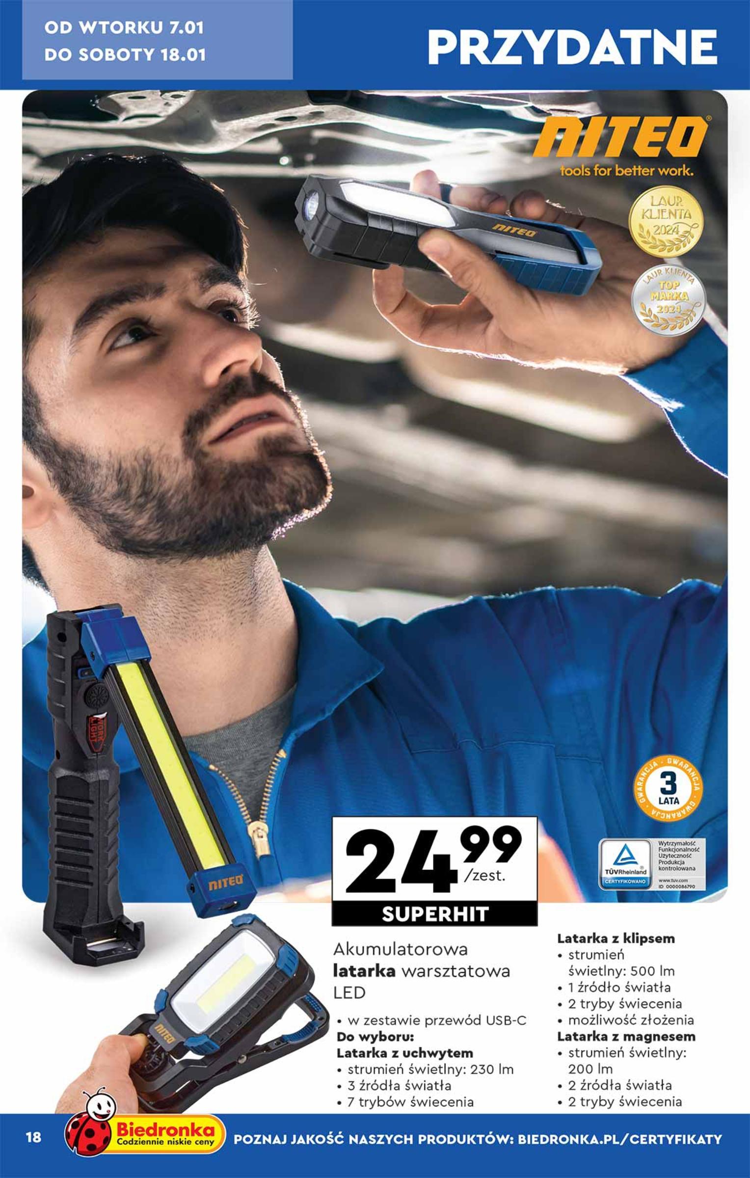 Gazetka promocyjna Biedronka str. 18