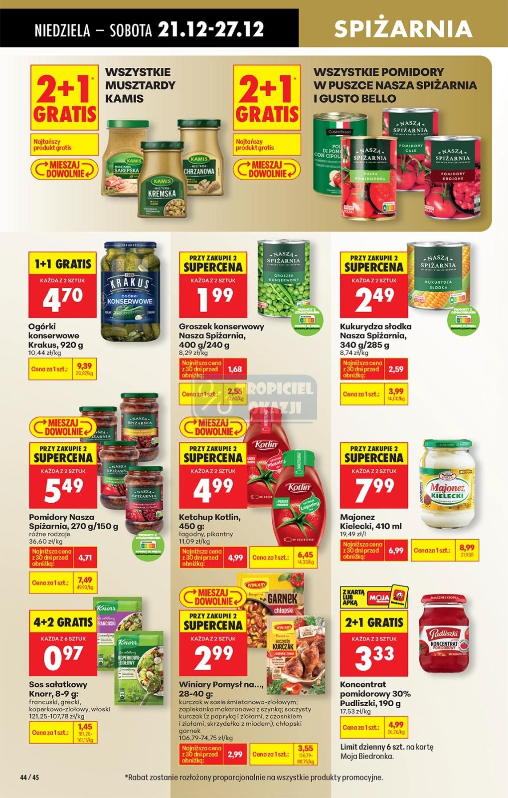 Gazetka promocyjna Biedronka str. 49