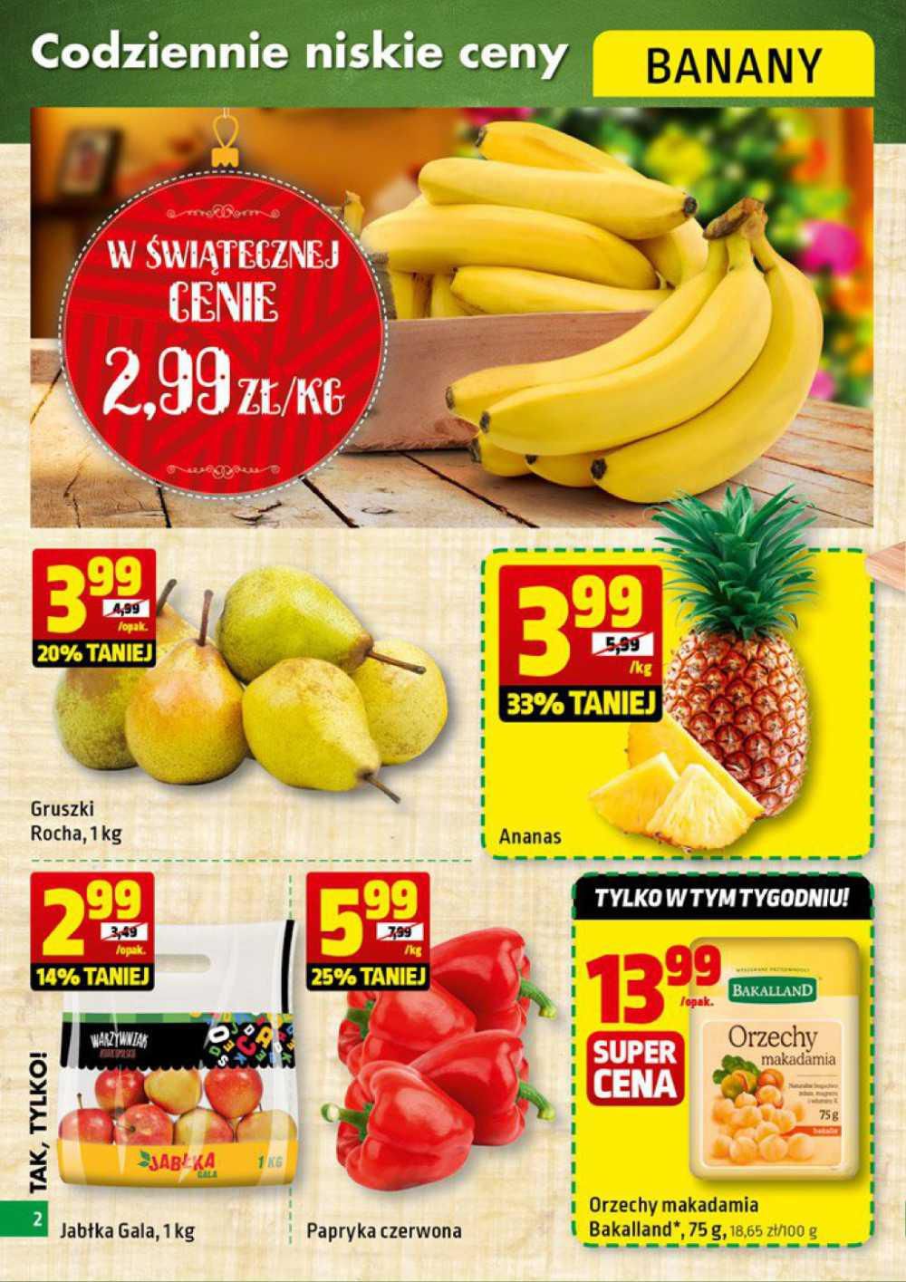 Gazetka promocyjna Biedronka str. 2