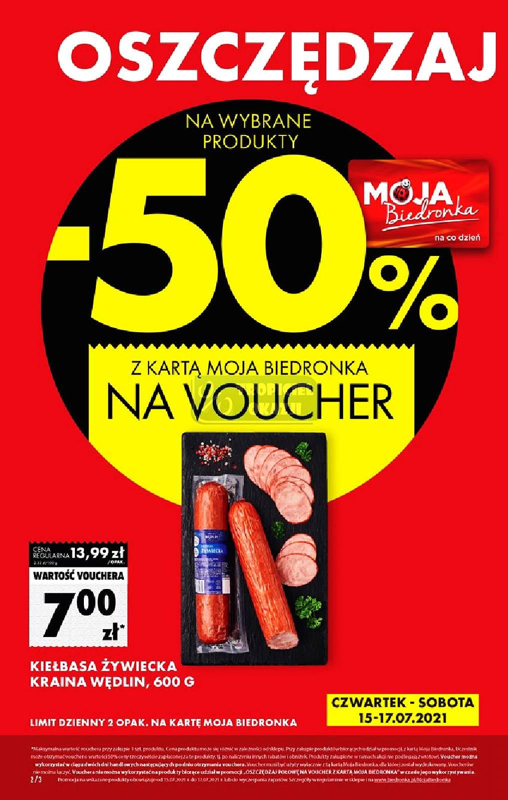 Gazetka promocyjna Biedronka str. 2