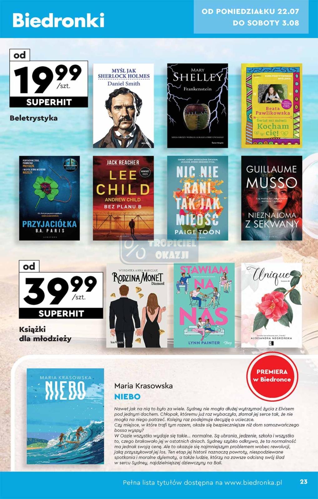 Gazetka promocyjna Biedronka str. 23