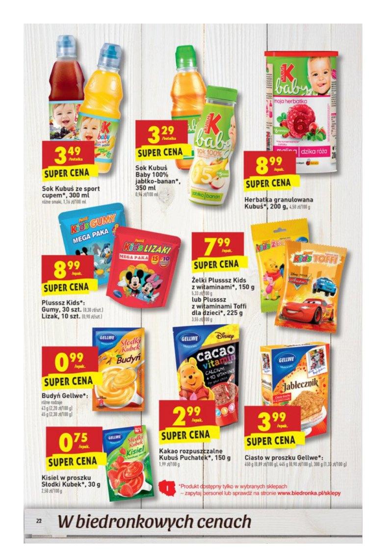 Gazetka promocyjna Biedronka str. 22
