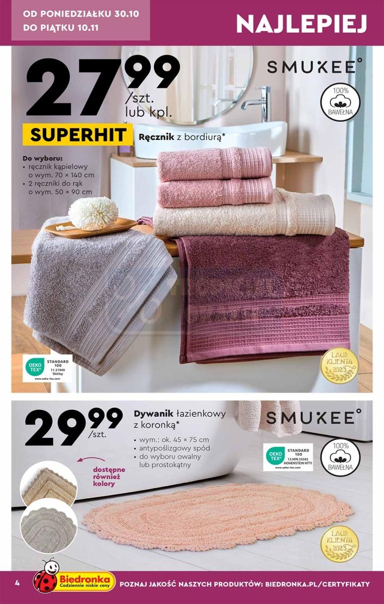 Gazetka promocyjna Biedronka str. 4