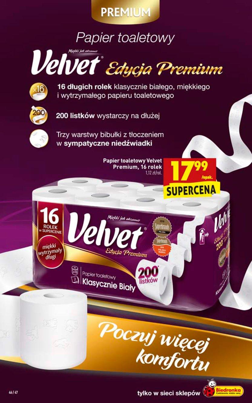 Gazetka promocyjna Biedronka str. 46