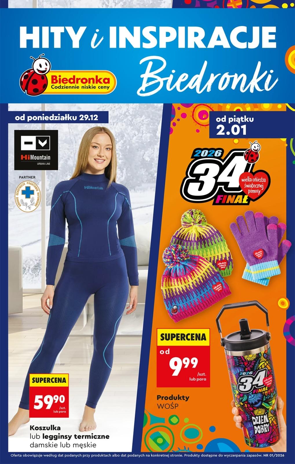 Gazetka promocyjna Biedronka str. 1