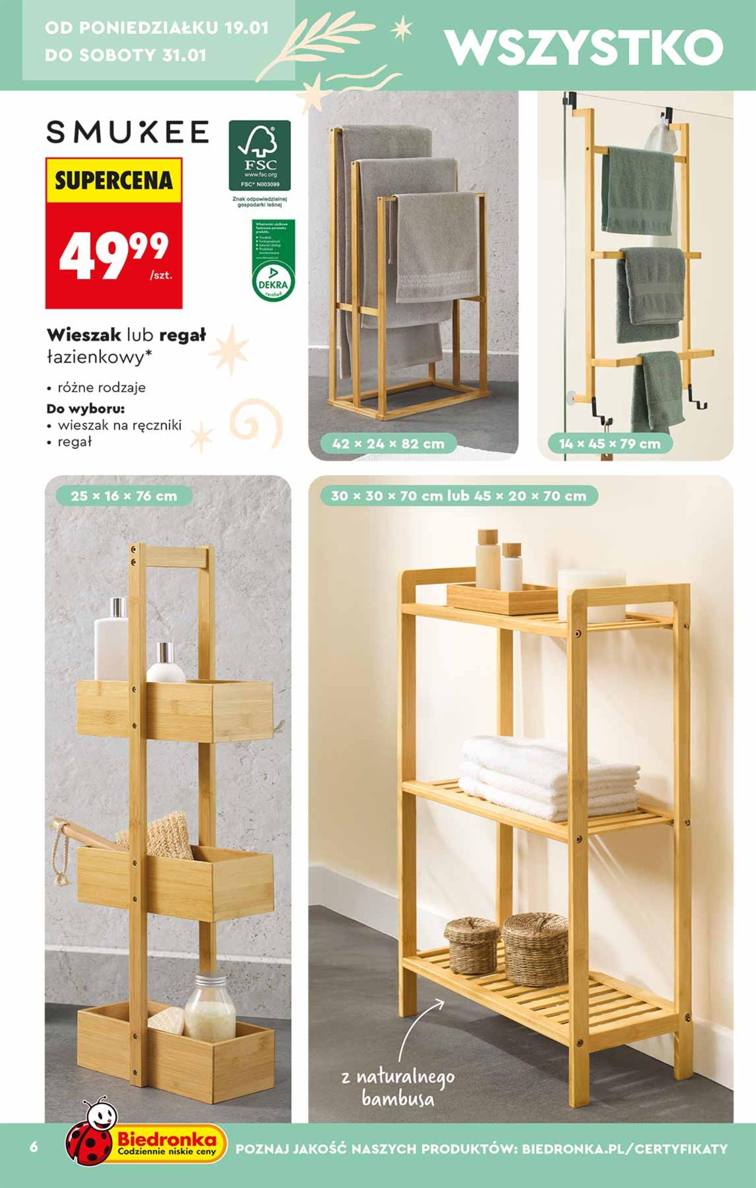 Gazetka promocyjna Biedronka str. 6