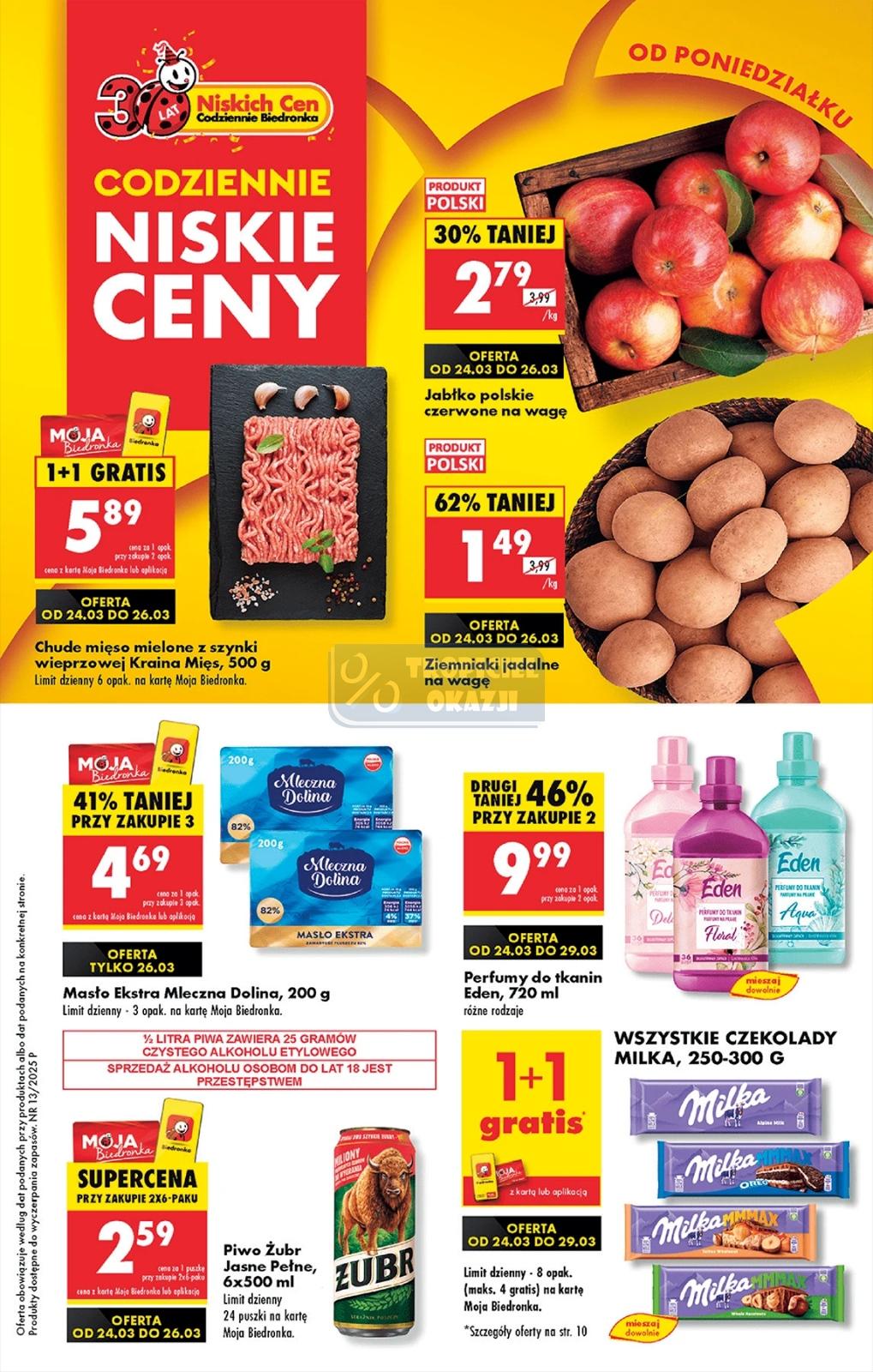 Gazetka promocyjna Biedronka str. 1