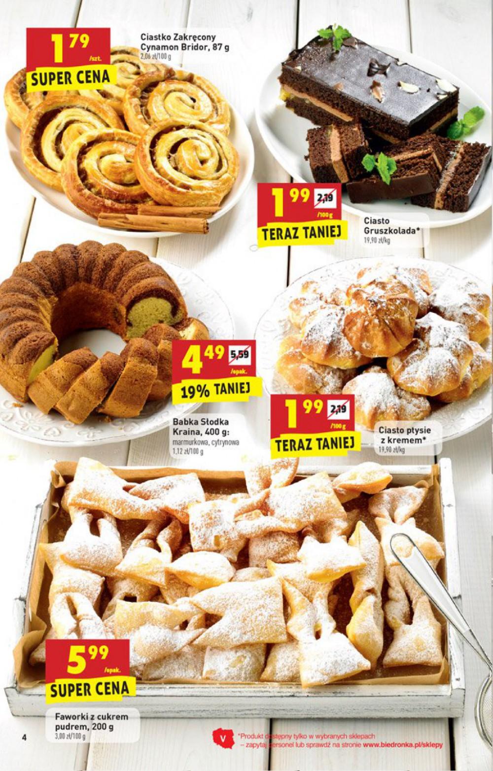 Gazetka promocyjna Biedronka str. 4