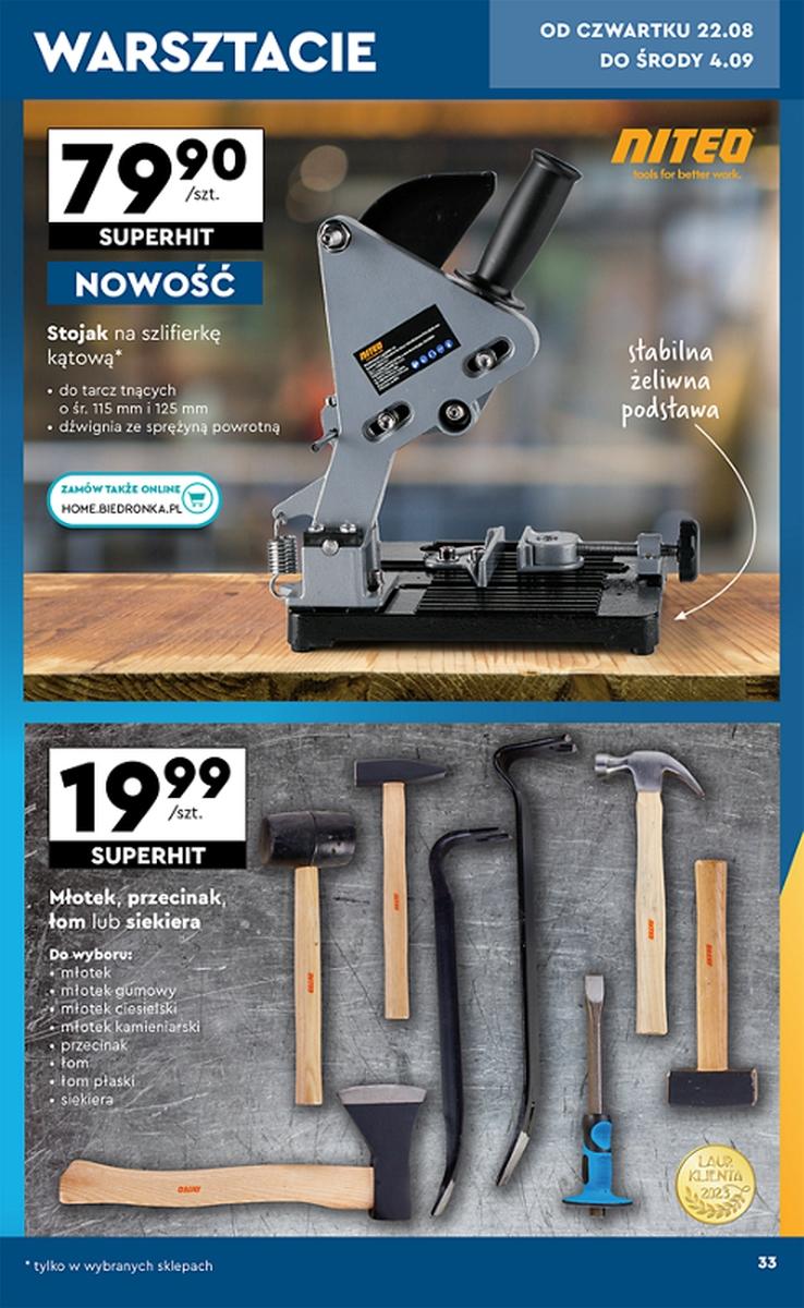 Gazetka promocyjna Biedronka str. 33