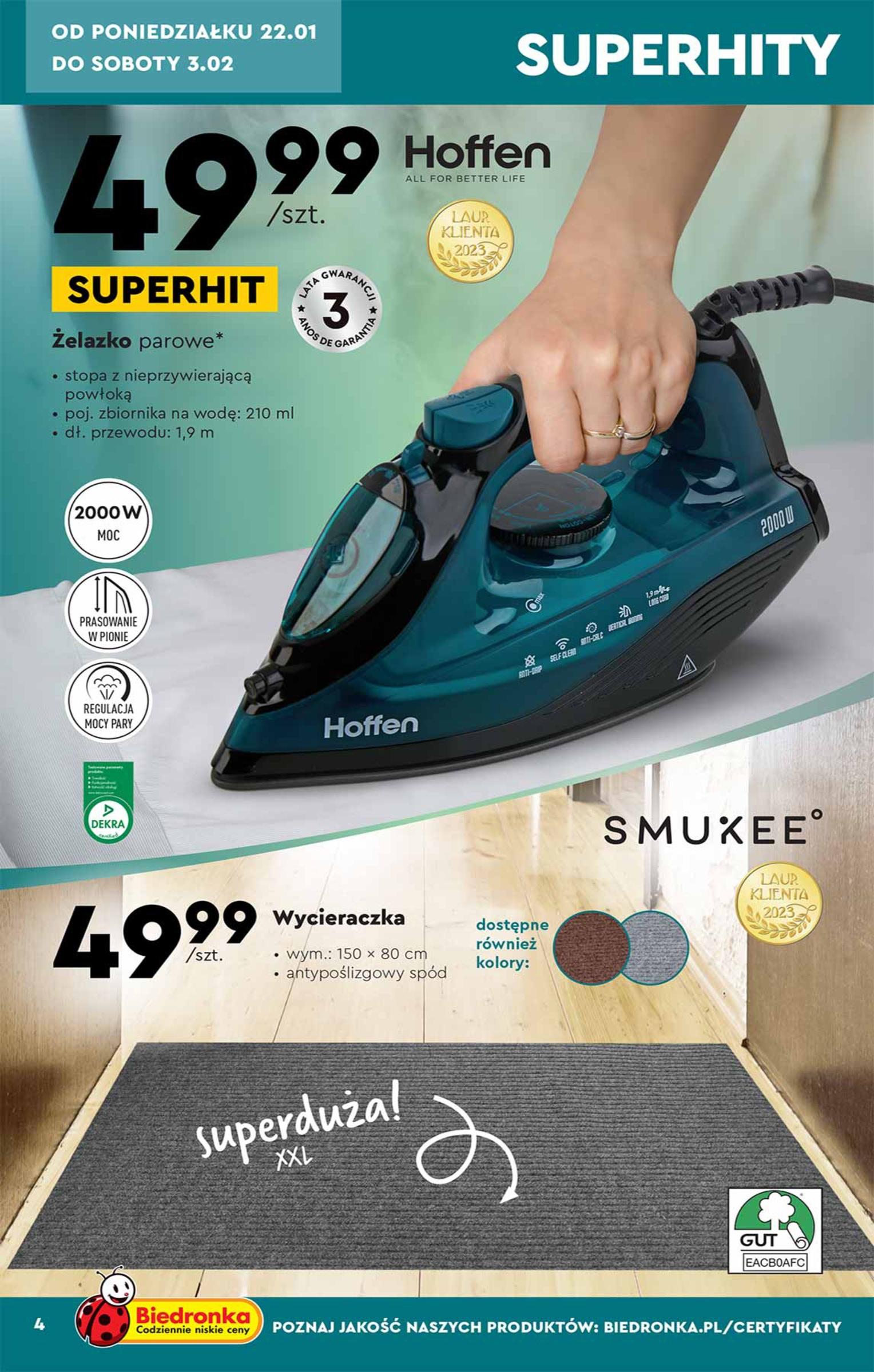 Gazetka promocyjna Biedronka str. 4