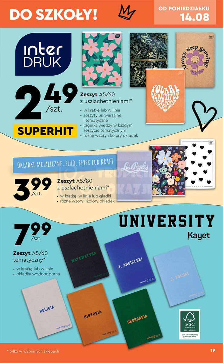 Gazetka promocyjna Biedronka str. 19