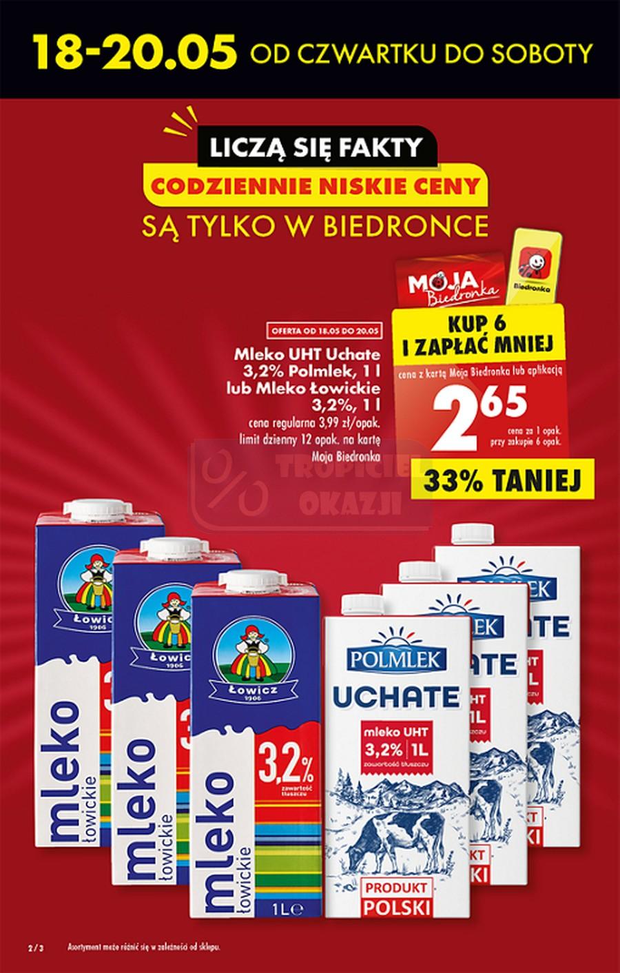 Gazetka promocyjna Biedronka str. 2