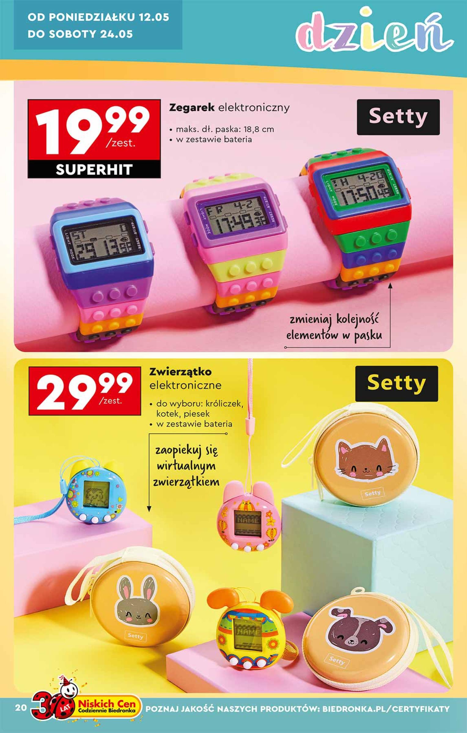 Gazetka promocyjna Biedronka str. 20