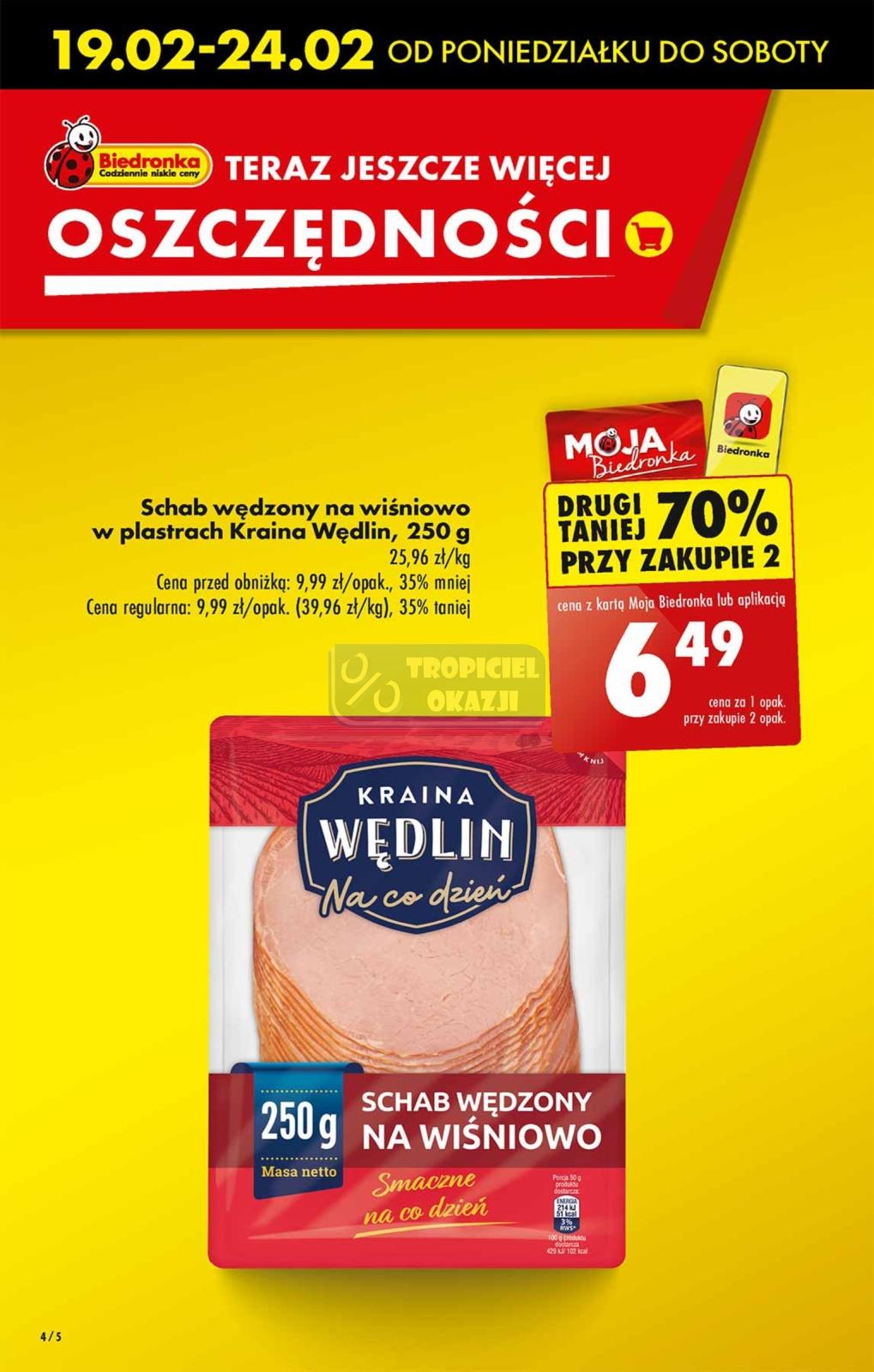 Gazetka promocyjna Biedronka str. 4