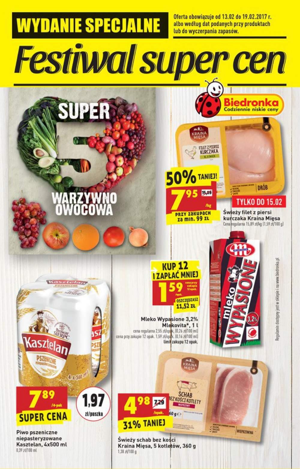 Gazetka promocyjna Biedronka str. 1