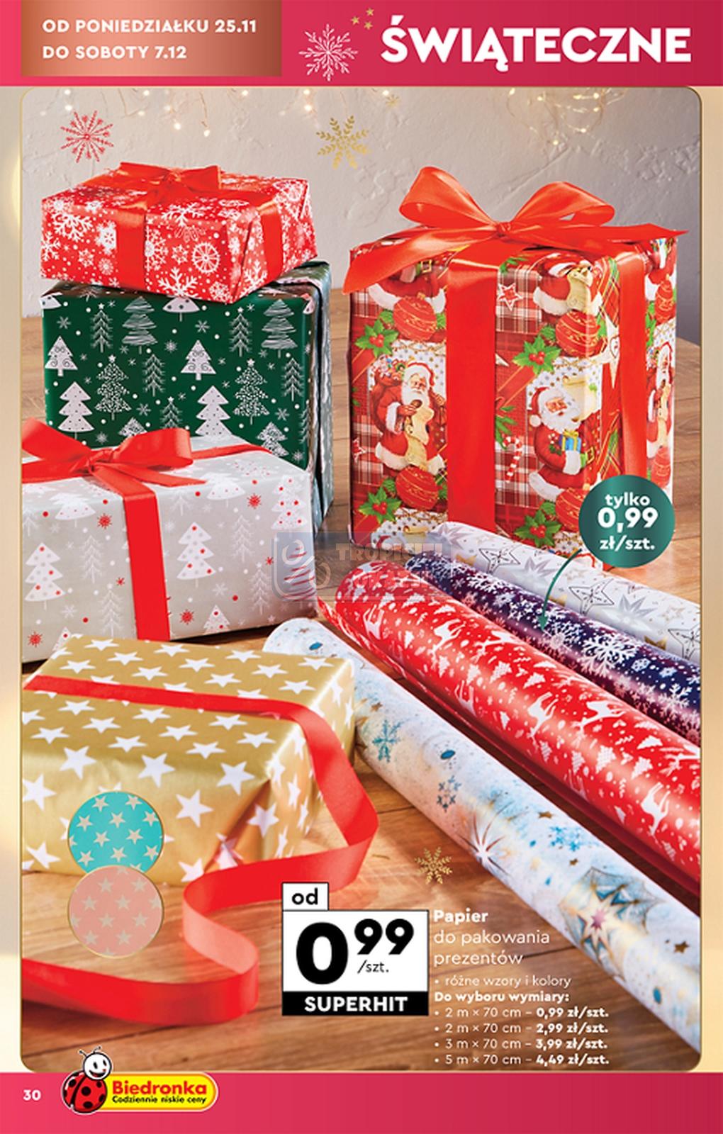 Gazetka promocyjna Biedronka str. 30