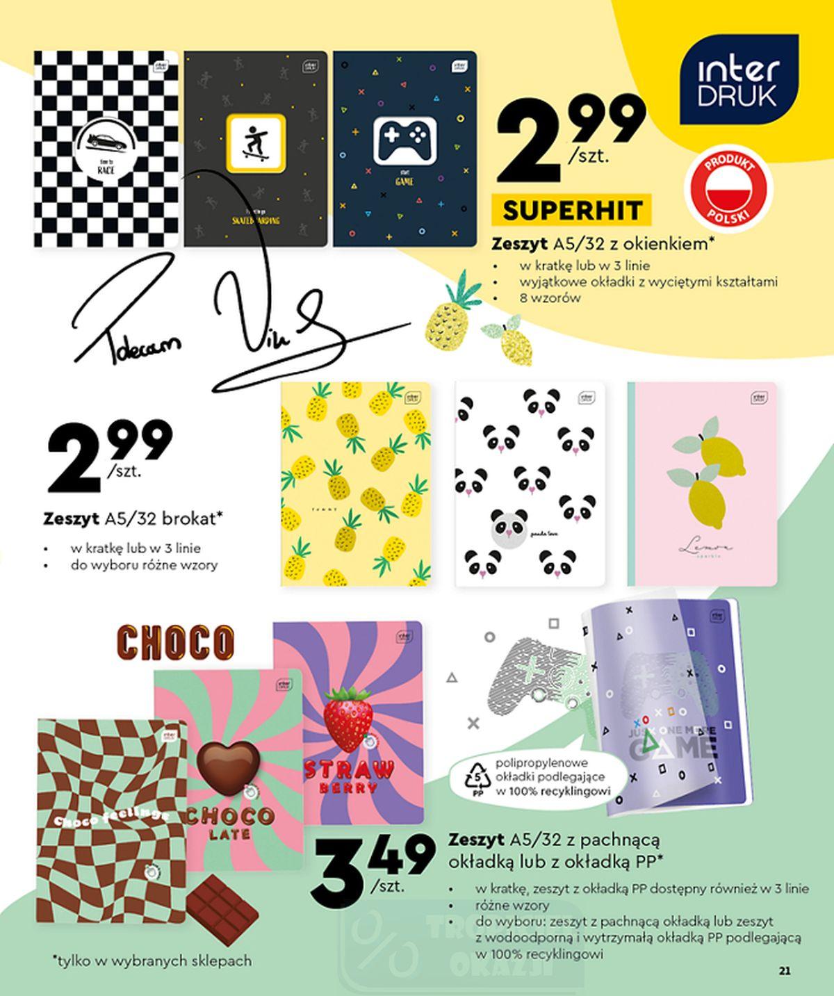 Gazetka promocyjna Biedronka str. 21