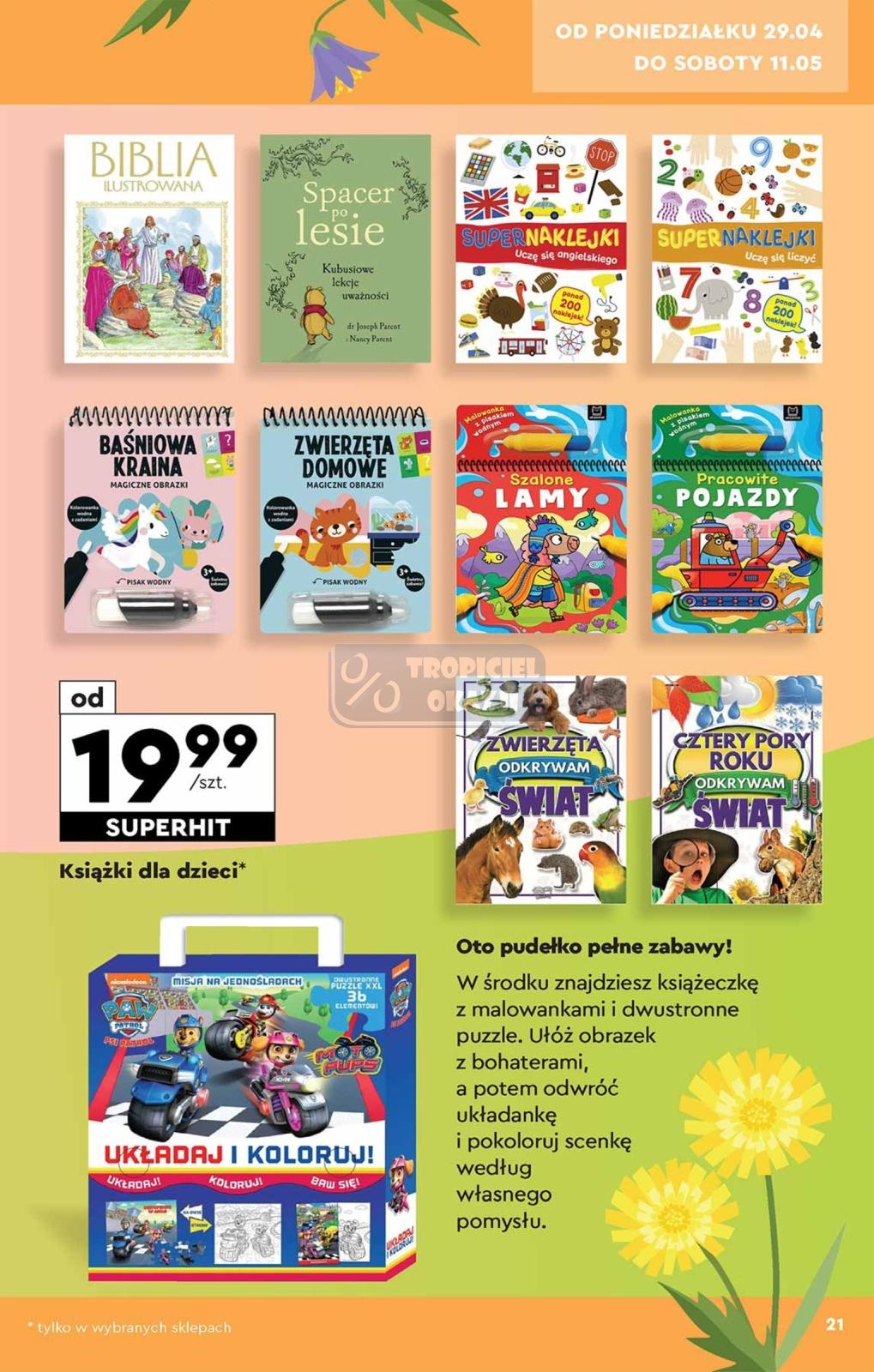 Gazetka promocyjna Biedronka str. 21