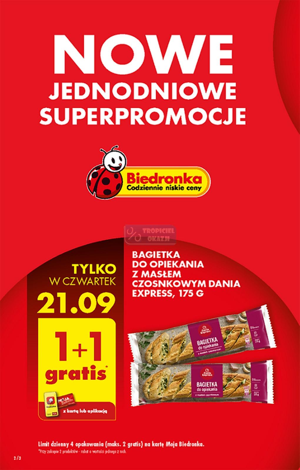 Gazetka promocyjna Biedronka str. 2