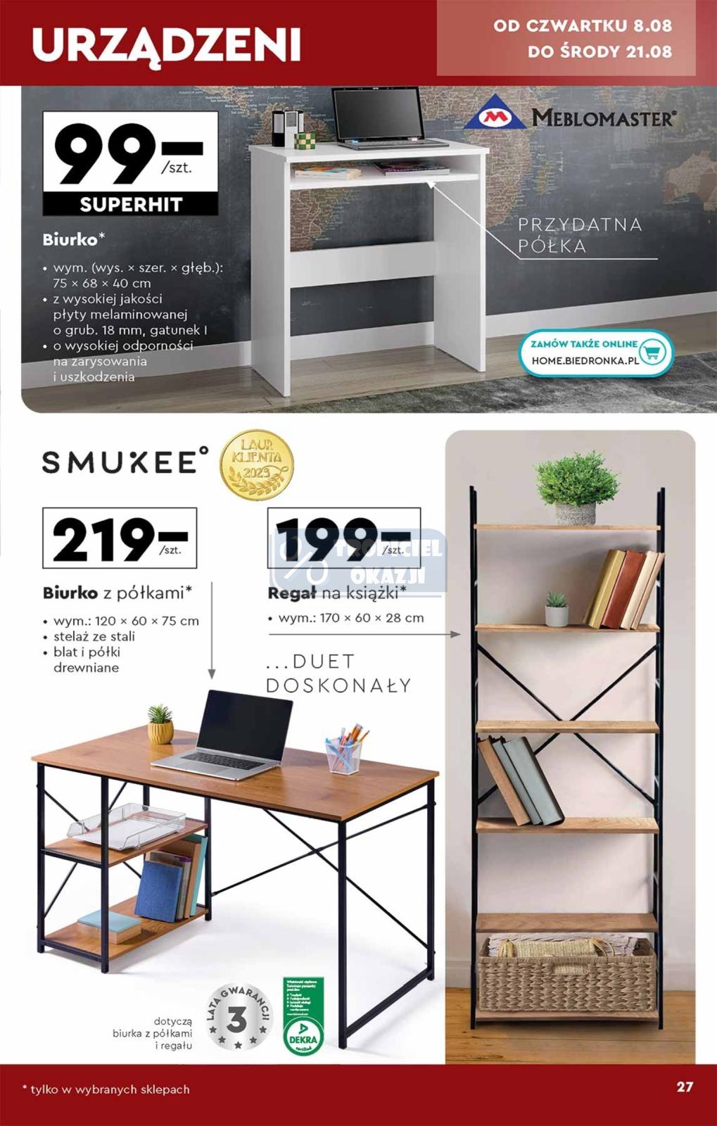 Gazetka promocyjna Biedronka str. 27