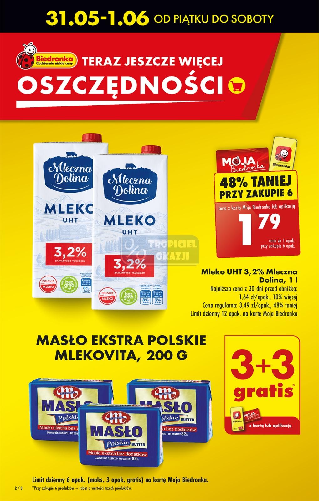 Gazetka promocyjna Biedronka str. 2