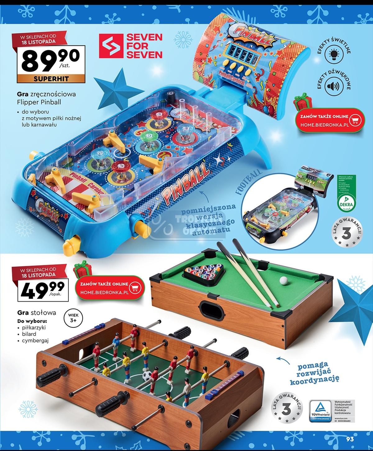 Gazetka promocyjna Biedronka str. 93