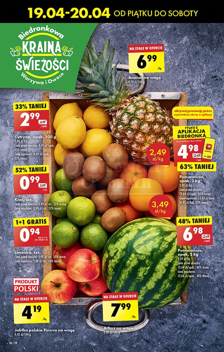 Gazetka promocyjna Biedronka str. 18
