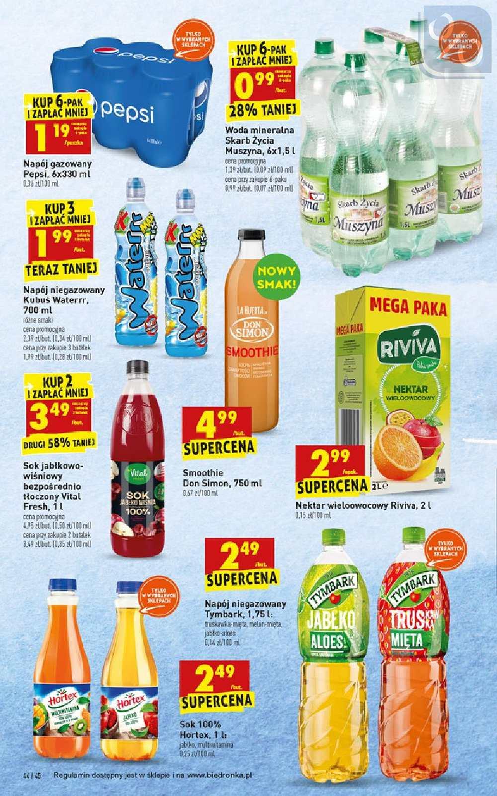 Gazetka promocyjna Biedronka str. 44