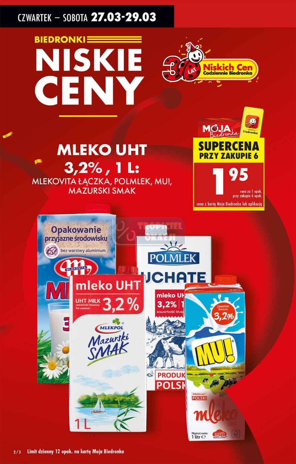 Gazetka promocyjna Biedronka str. 2