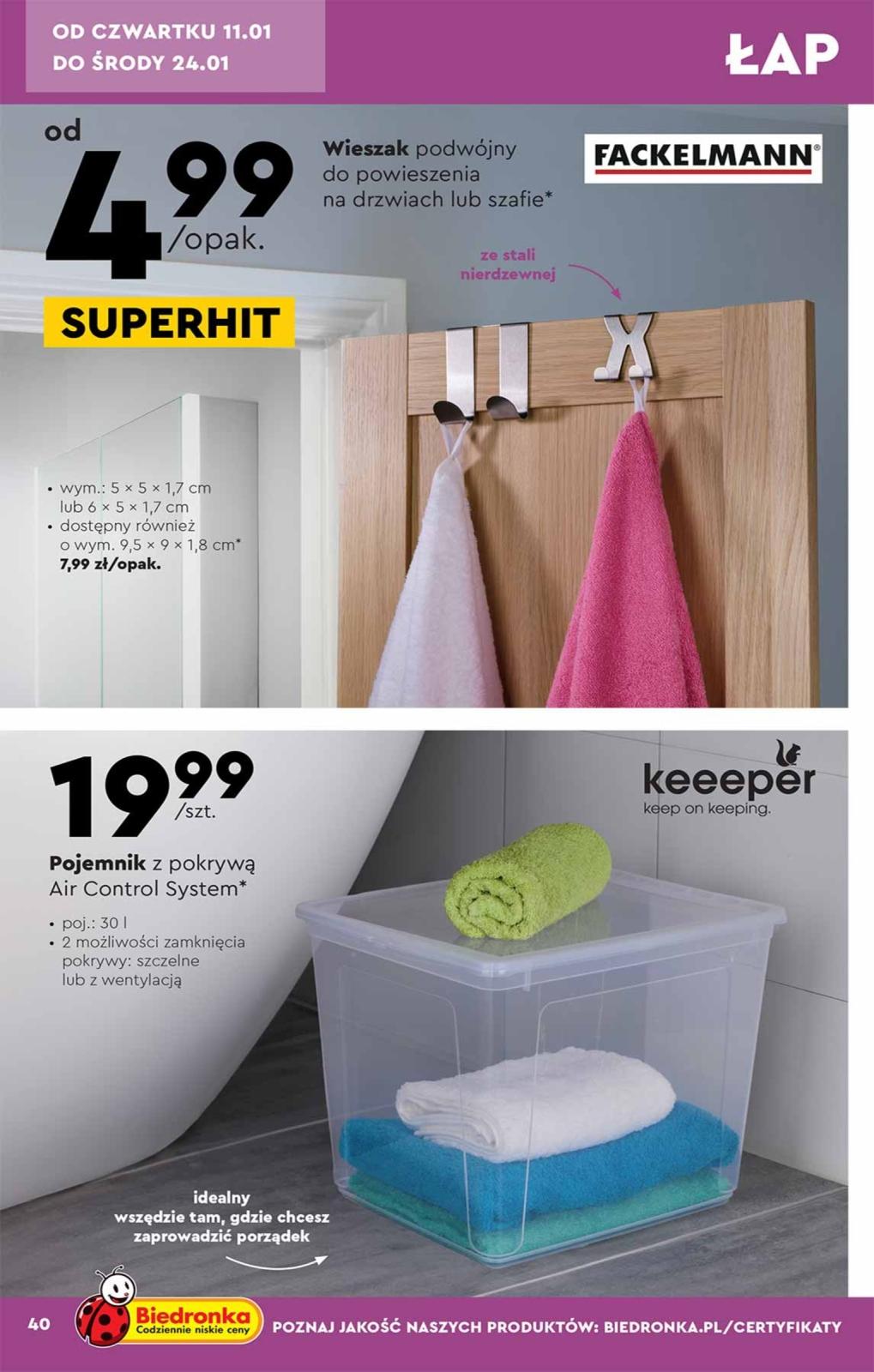 Gazetka promocyjna Biedronka str. 40