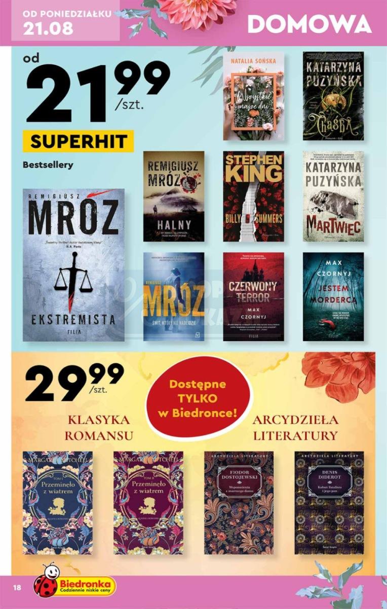 Gazetka promocyjna Biedronka str. 18