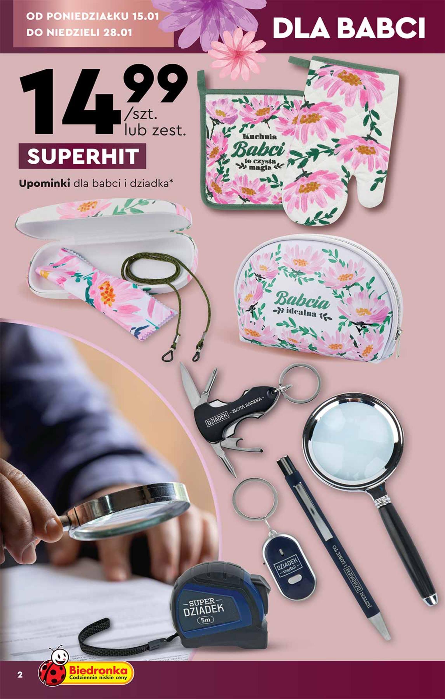 Gazetka promocyjna Biedronka str. 2