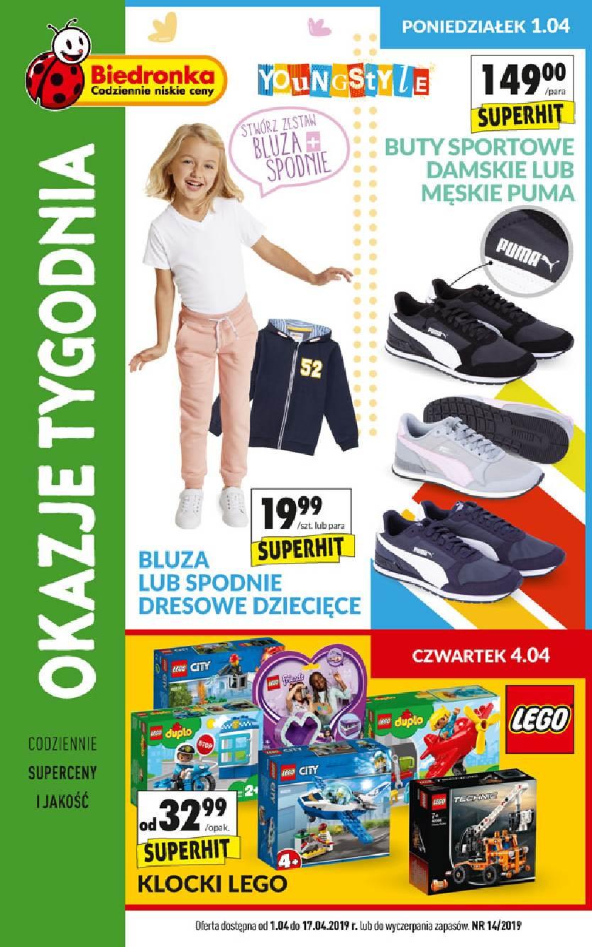 Gazetka promocyjna Biedronka str. 1
