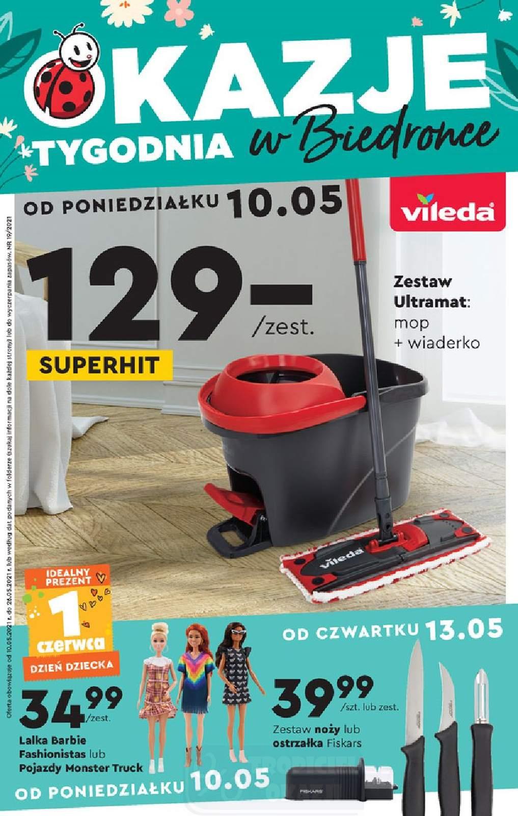 Gazetka promocyjna Biedronka str. 1