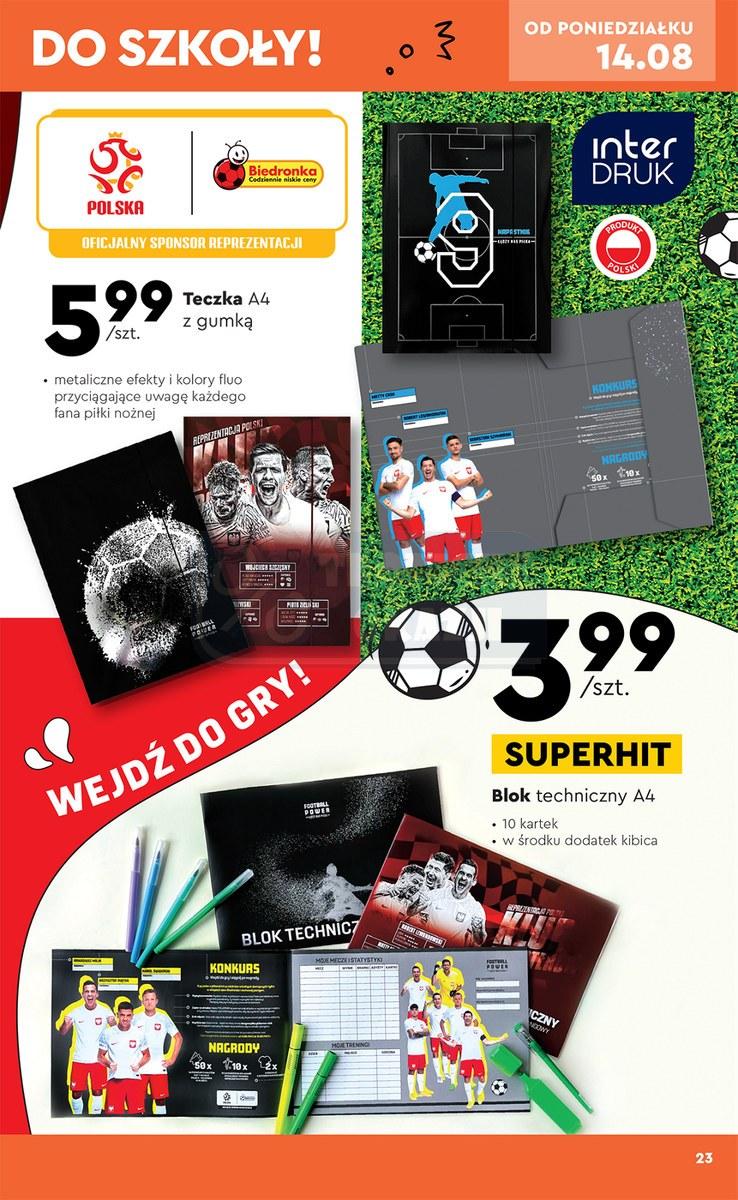 Gazetka promocyjna Biedronka str. 23