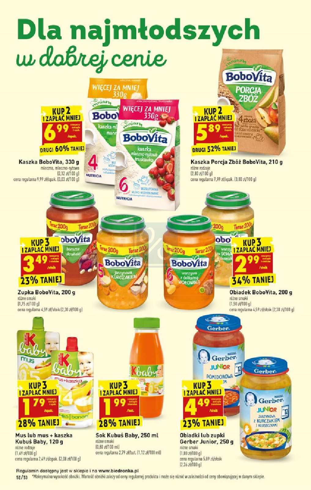 Gazetka promocyjna Biedronka str. 52