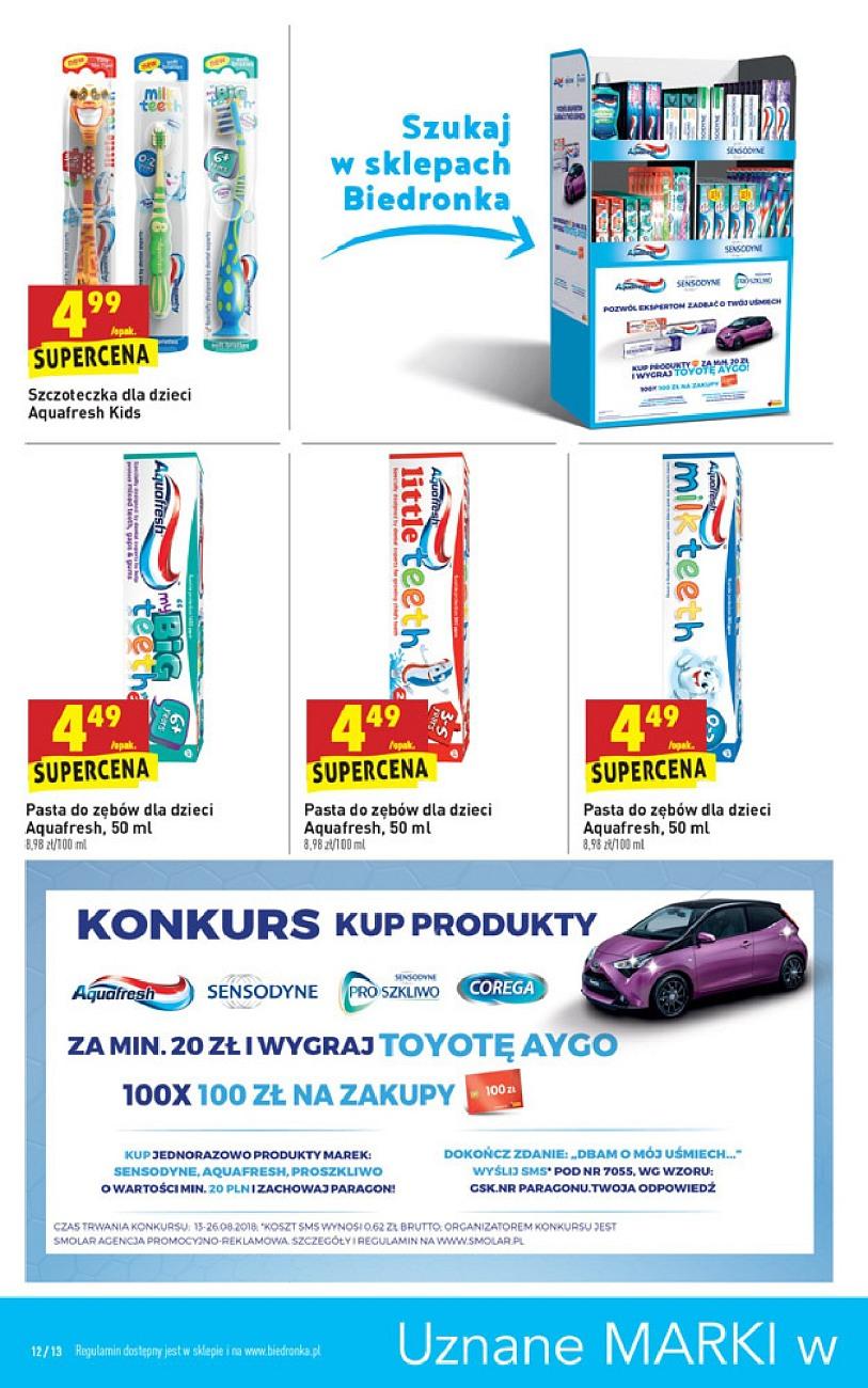 Gazetka promocyjna Biedronka str. 12