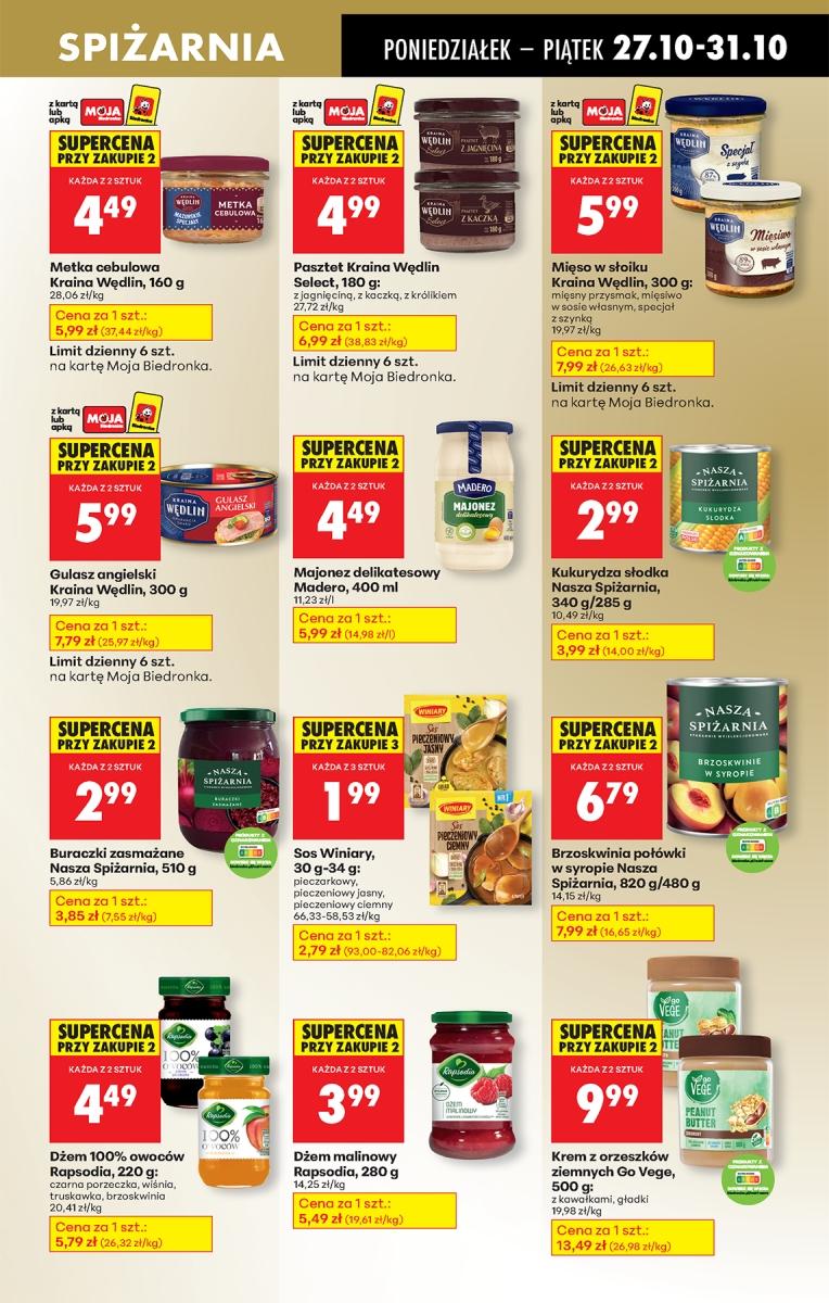 Gazetka promocyjna Biedronka str. 42