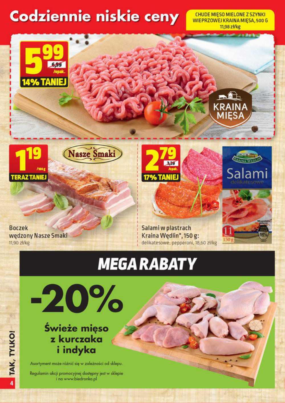 Gazetka promocyjna Biedronka str. 4