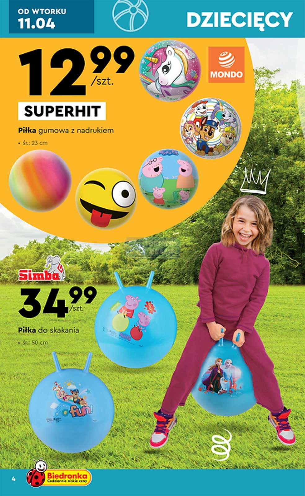 Gazetka promocyjna Biedronka str. 4