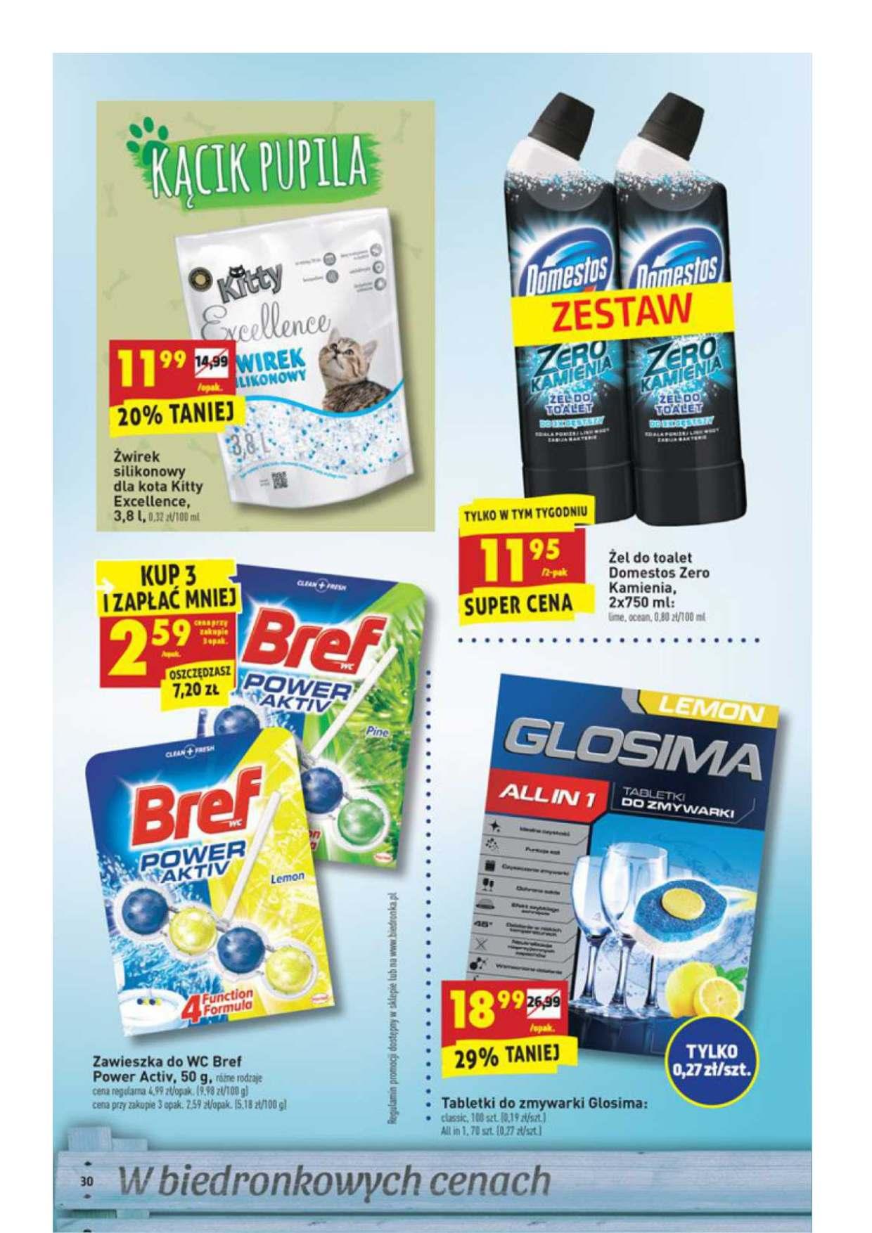 Gazetka promocyjna Biedronka str. 30
