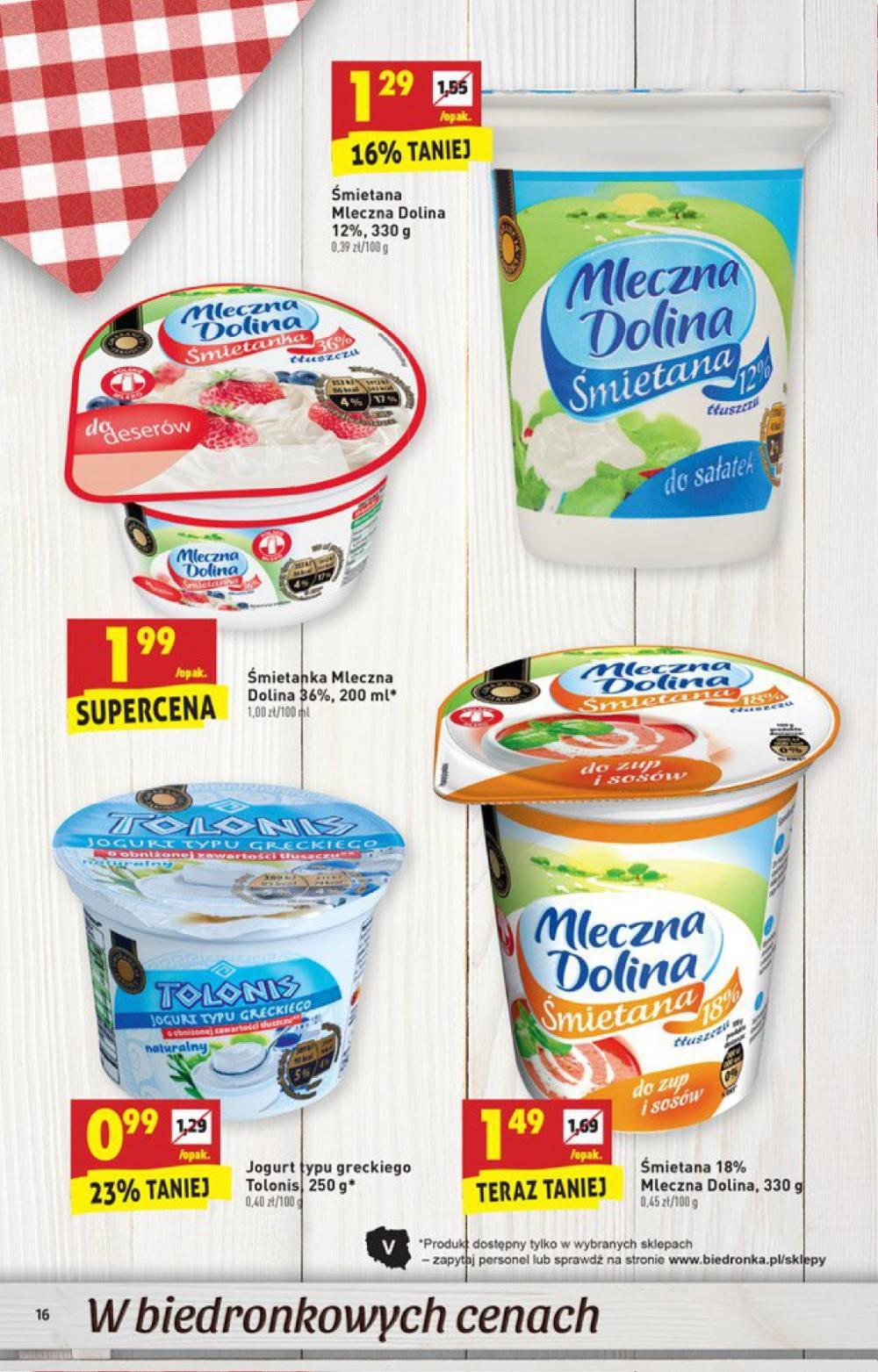 Gazetka promocyjna Biedronka str. 16