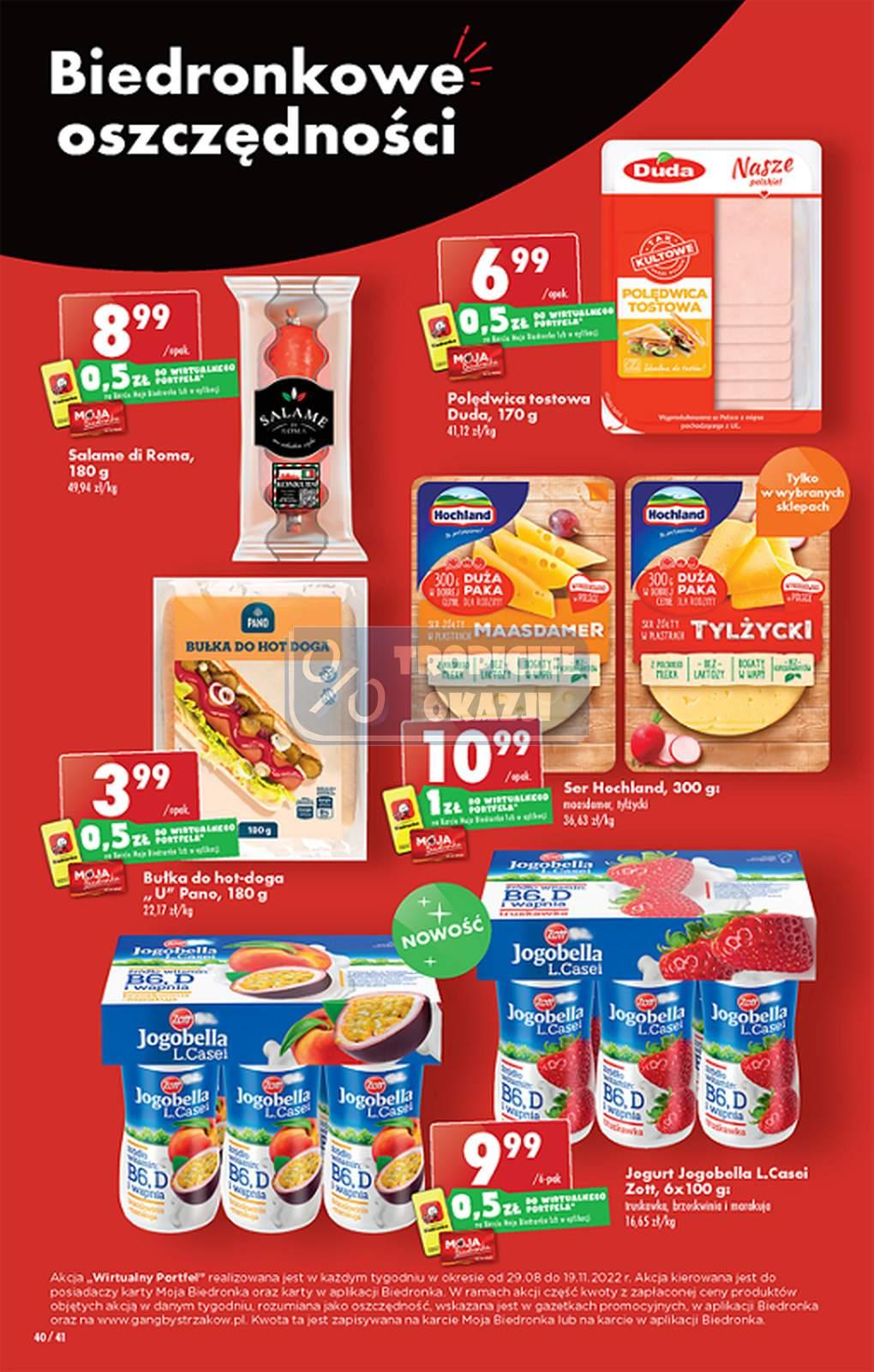 Gazetka promocyjna Biedronka str. 40