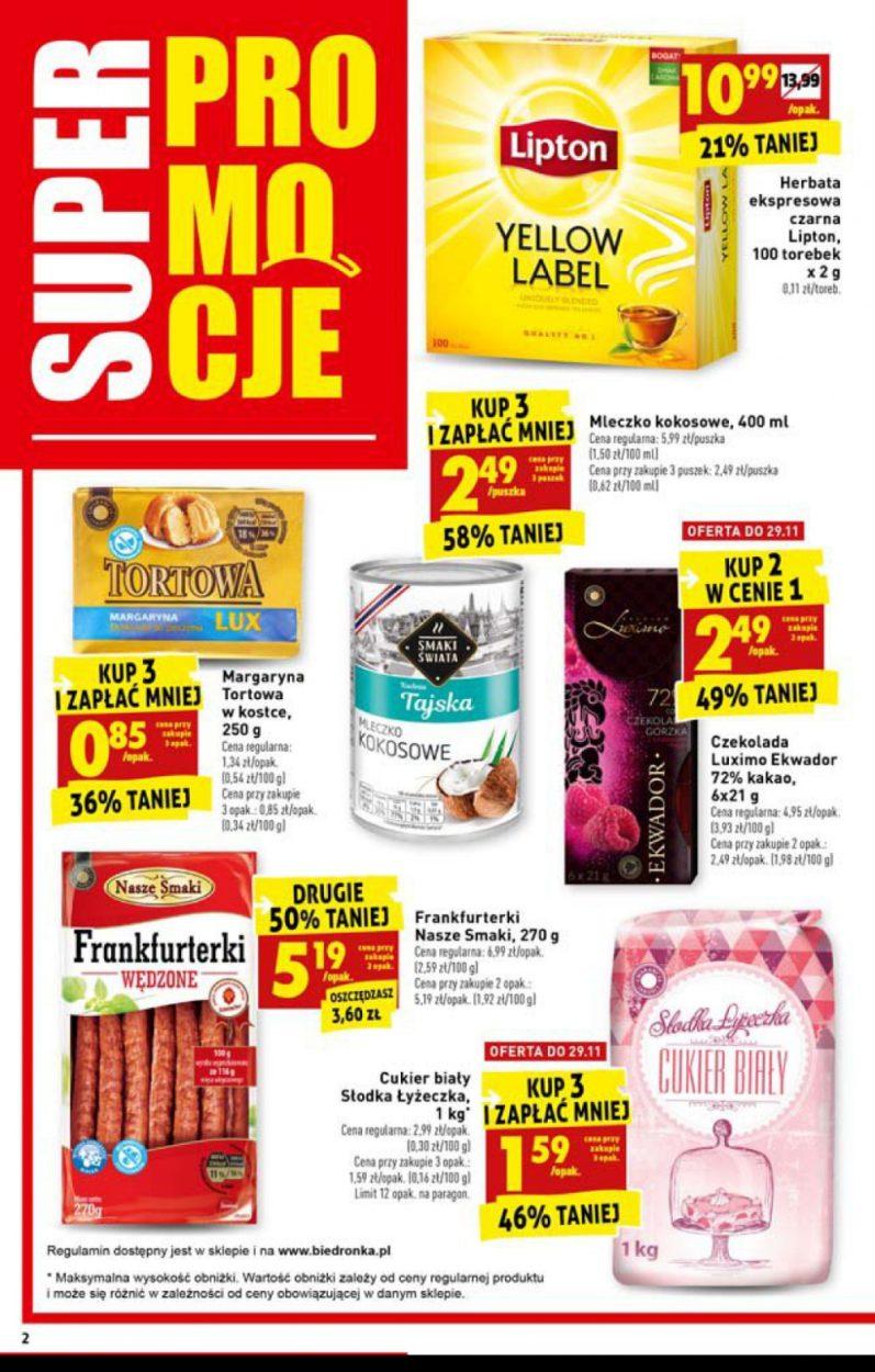 Gazetka promocyjna Biedronka str. 2