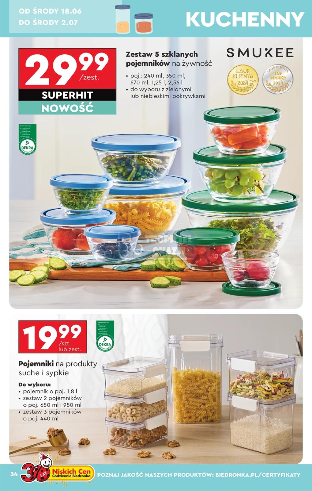 Gazetka promocyjna Biedronka str. 34