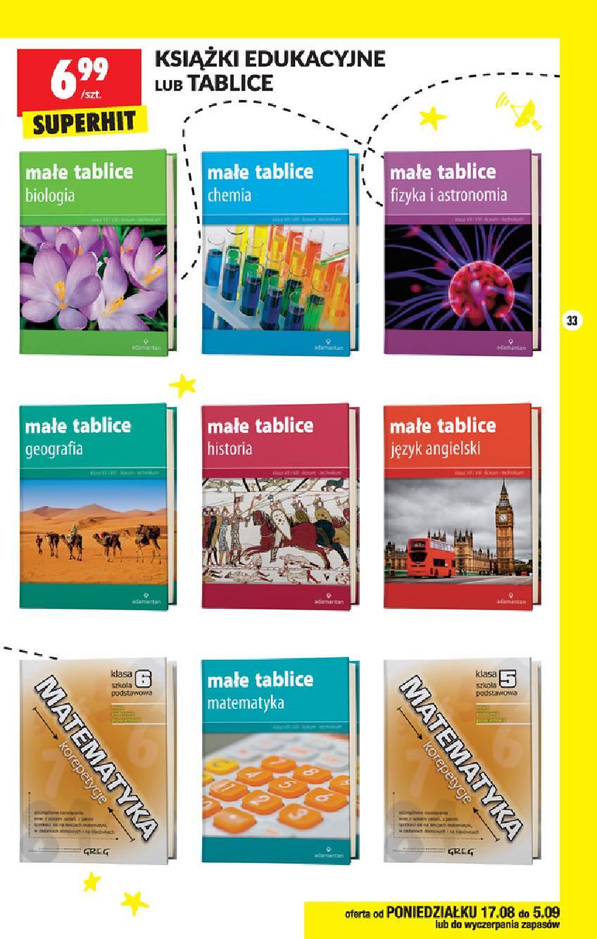 Gazetka promocyjna Biedronka str. 33