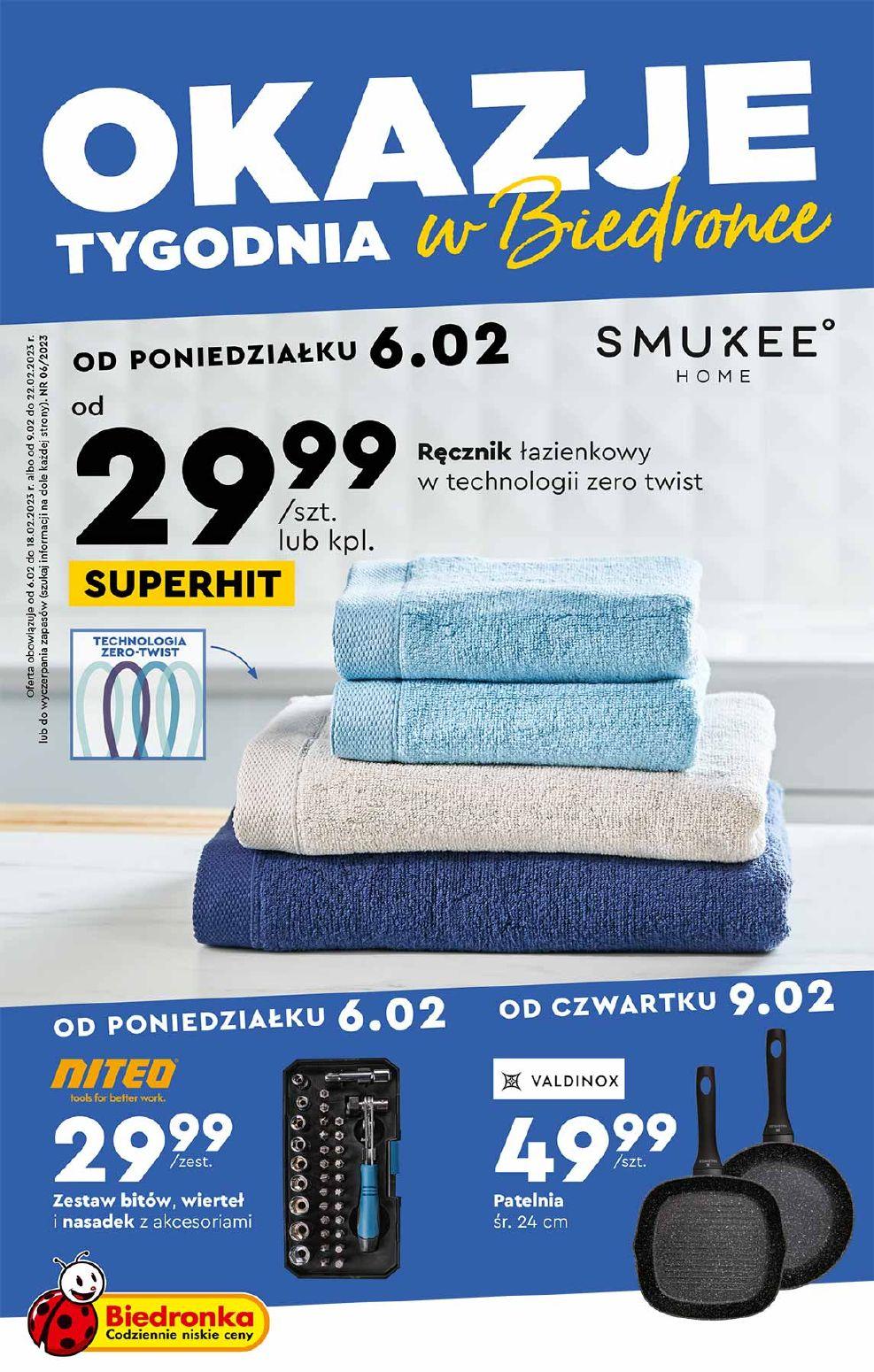 Gazetka promocyjna Biedronka str. 1