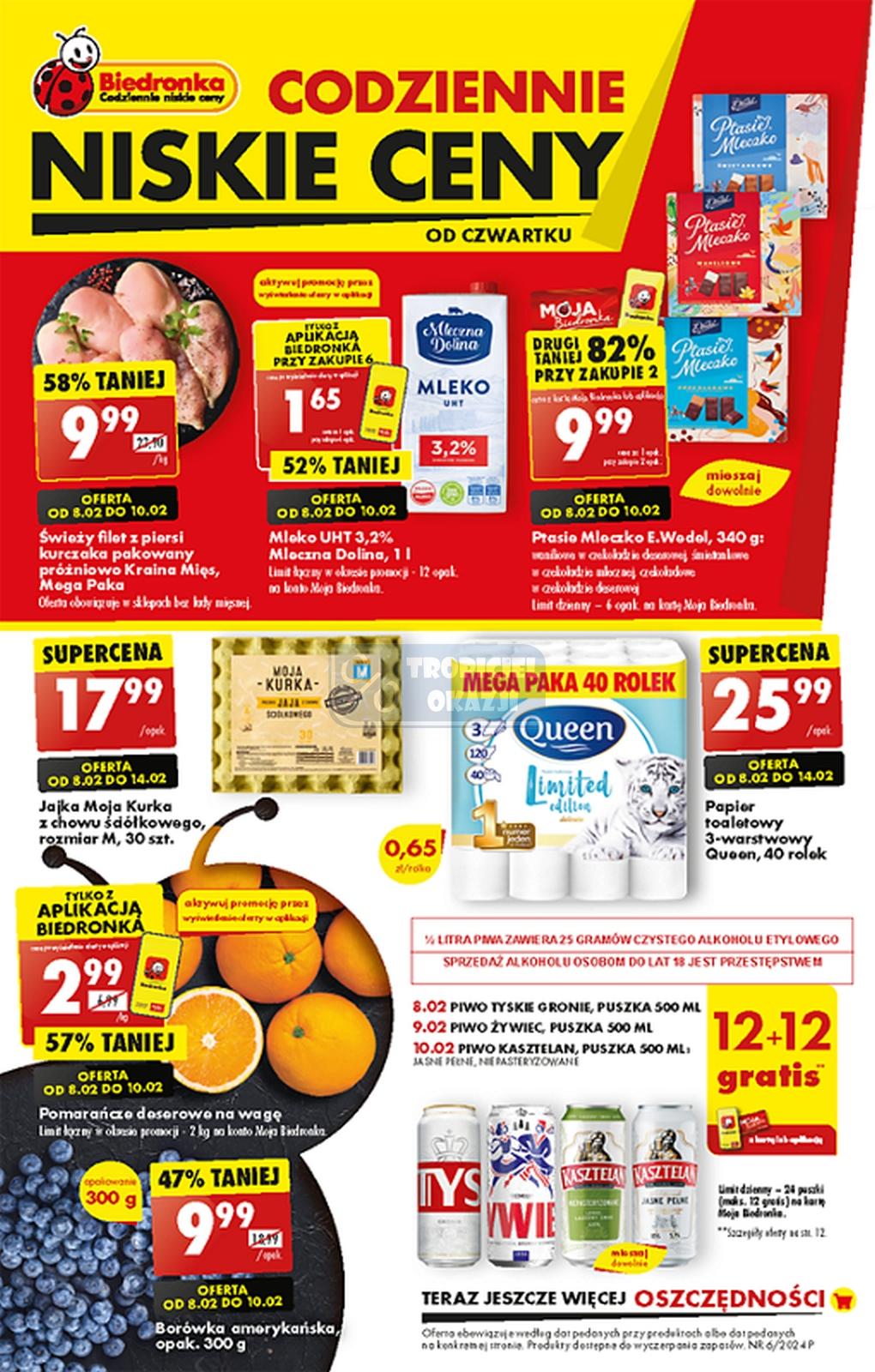 Gazetka promocyjna Biedronka str. 1