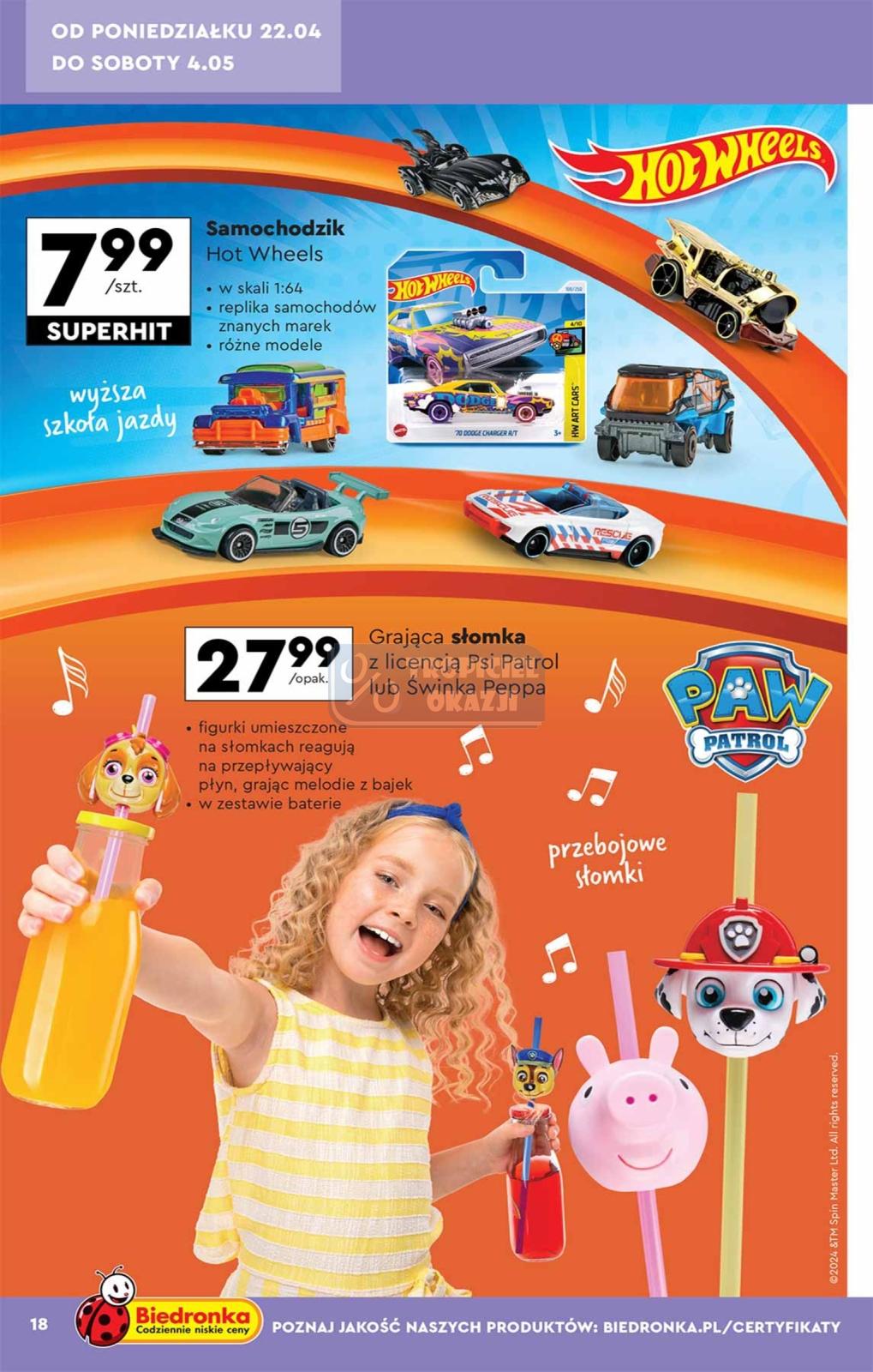 Gazetka promocyjna Biedronka str. 18