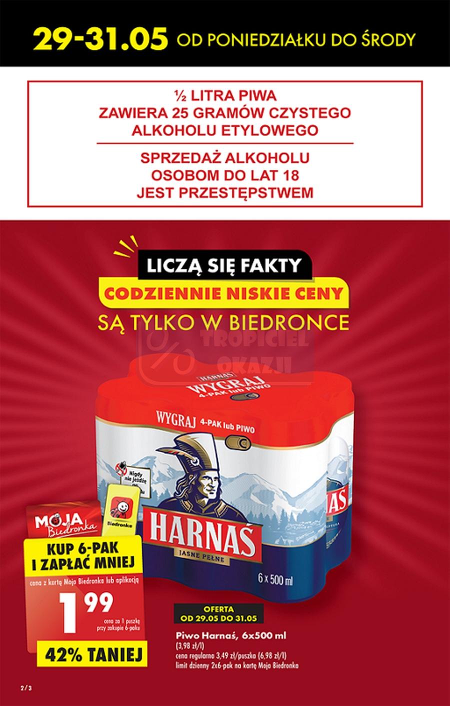 Gazetka promocyjna Biedronka str. 2